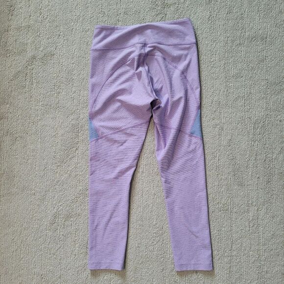 3/$15 Outdoor Voices Color Block Leggings Lavender and Light Blue Size Small - Picture 3 of 5